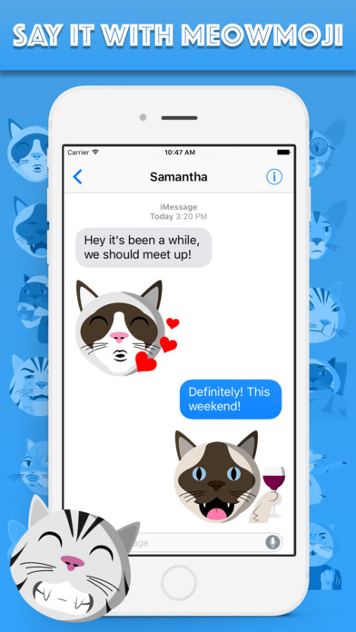 MeowMoji - Hilarious Cat Emojis & Stickers! screenshot 2