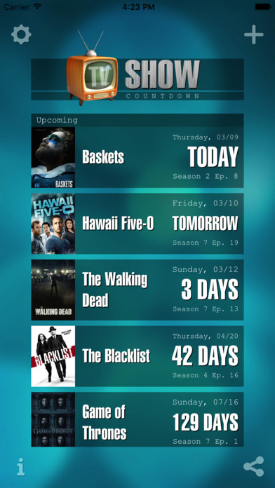 TV Show Countdown screenshot 4