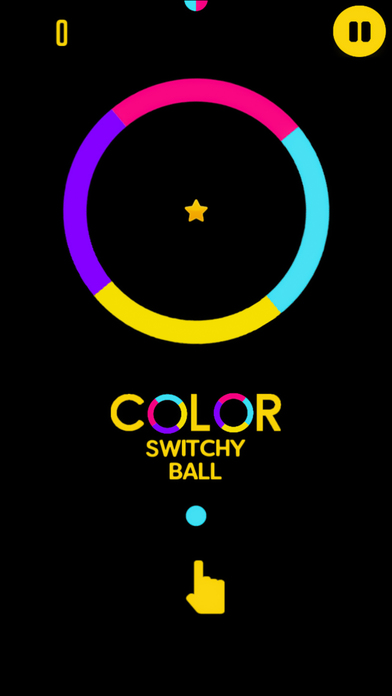 Switchy Color Ball: Rolling Wheel Circle Star screenshot 2