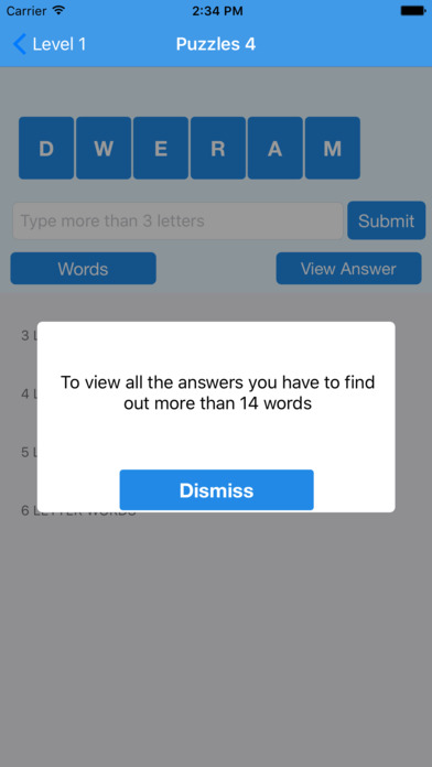Scramble Word Finder App screenshot 4