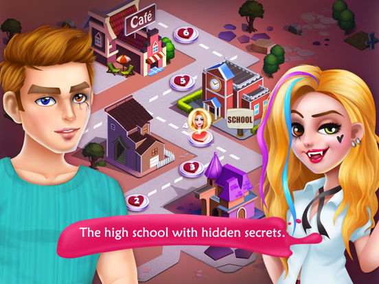Скачать игру Secret High School: First Date! Love Story Games
