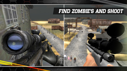 Zombieville Sniper Zombie shooter screenshot 4