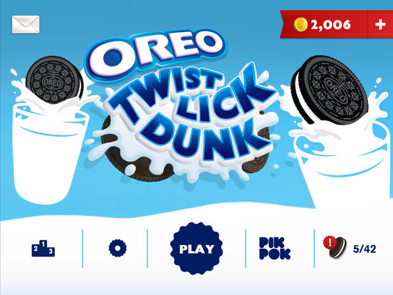 OREO: Twist, Lick, Dunk на iPad