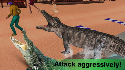 Jurassic Park Alligator Underwater World Games screenshot 2