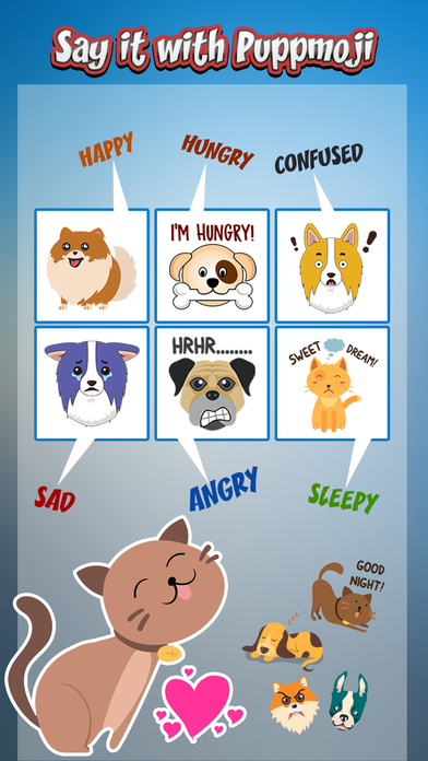 Puppmoji- Emoji Stickers Keyboard screenshot 2