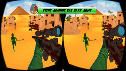 Mummy Raider VR  Sniper - Empire Invasion screenshot 2
