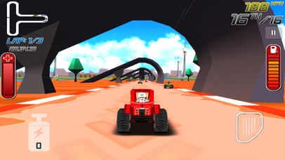 Tractor Top Racer - 3D Tractor Stunt Racing Game screenshot 3