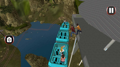 New 3D Forest : Roller Coaster Mountain screenshot 4