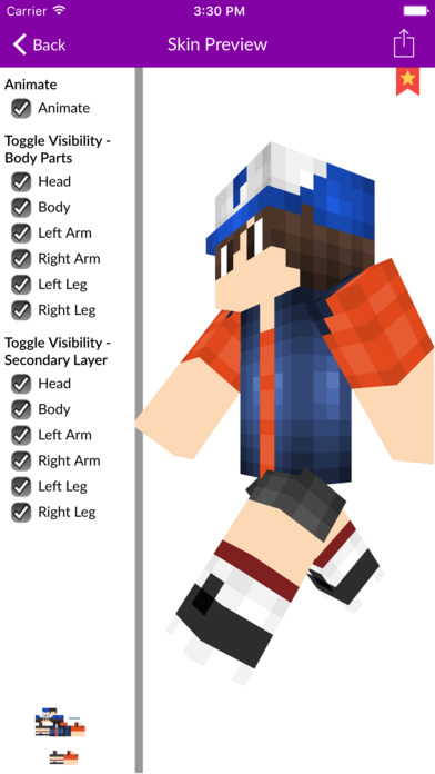 Cartoon Skins Pro - New Skins for Minecraft PE screenshot 3