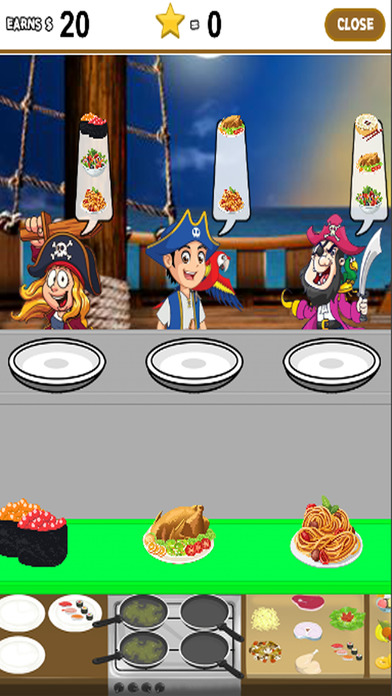 Kids Games Pirate Restaurant Edition screenshot 2
