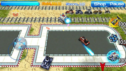 Tank Strike - classic shooting battle action games screenshot 4