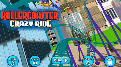 Modern Roller Coaster Crazy Ride 2017 screenshot 4