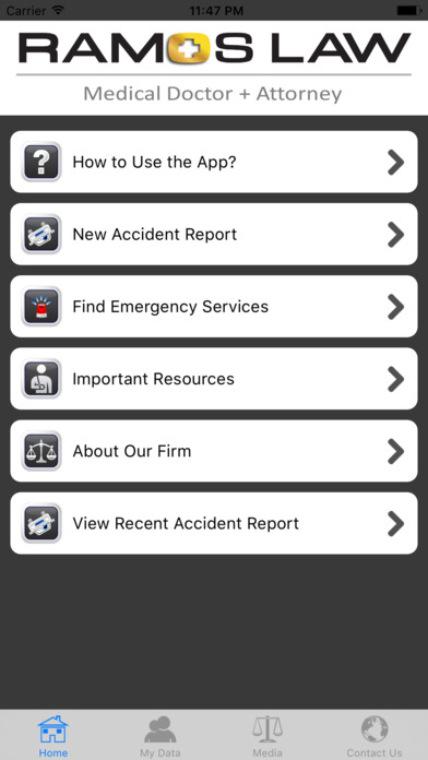 The Ramos Law Firm Personal Injury App screenshot 2