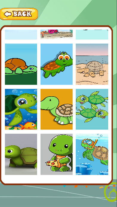 Turtle Animal Games Jigsaw Puzzles Education screenshot 2