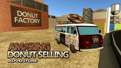 Donut Van Delivery Simulator & Mini Truck Driving screenshot 3