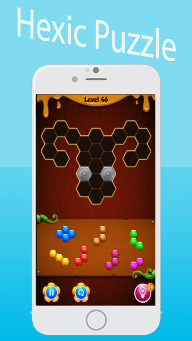 Hexic Puzzle: The Hexagon Block Puzzle Bobble HD screenshot 2