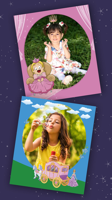 Princess photo frames album for kids – Pro screenshot 4