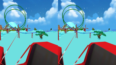VR Christmas Santa Roller Coaster screenshot 3