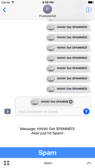 iSpam for iMessage screenshot 3