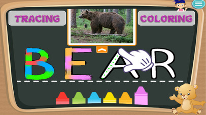 Alphabet Abc's game for kids Tracing, Coloring screenshot 3
