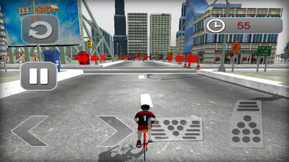 Subway Cycling Race : High-Way City Traffic Rider screenshot 3