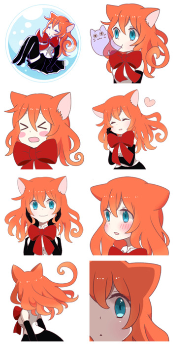 Ginger Witch Stickers screenshot 3