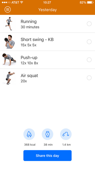 Smart Body Fitness Plus screenshot 2
