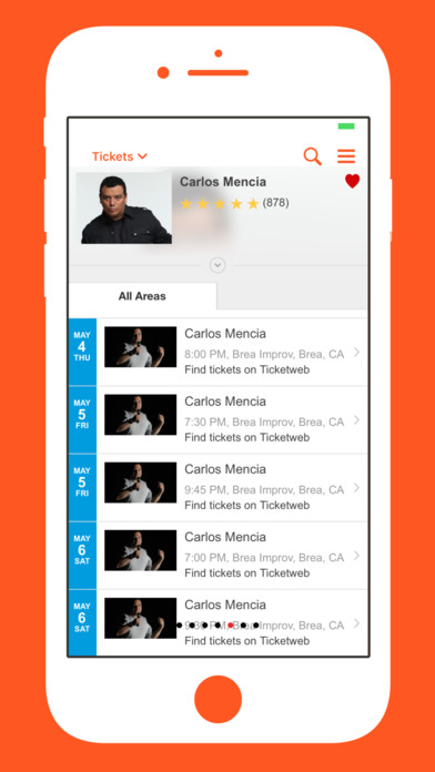 The IAm Carlos Mencia App screenshot 4