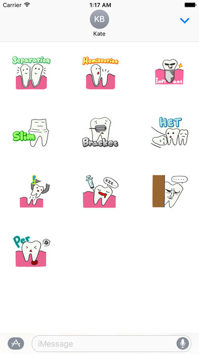 Terms Of Dentistry Sticker screenshot 3