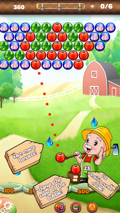 Rustic Farm - Bubble Shooter screenshot 3
