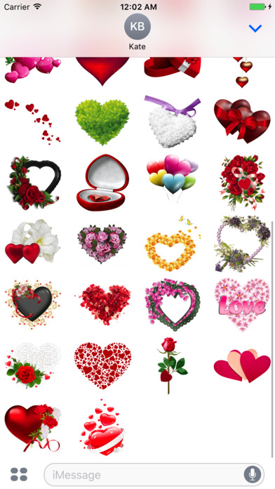 Happy Valentine Stickers For iMessage screenshot 3