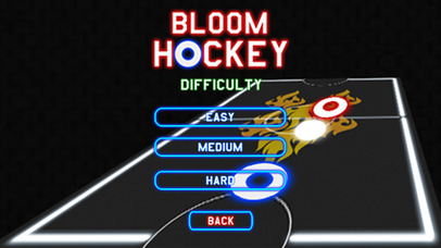 Glow Hockey Multi Player 3D game 2017 screenshot 2