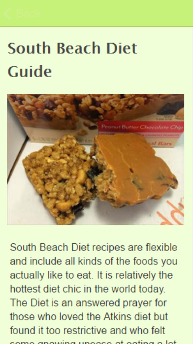 South Beach Diet Recipes. screenshot 2