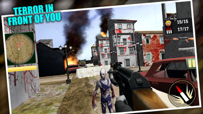 Zombie Attack : Defense Shooter 3d screenshot 2