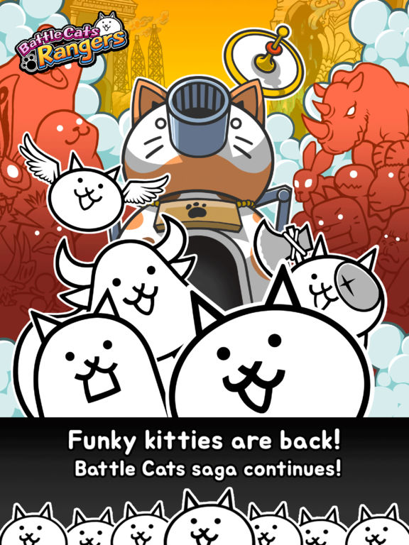 Battle Cats Rangers на iPad