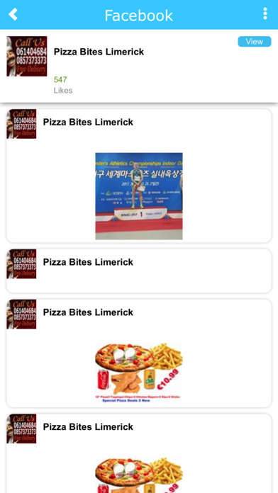 Pizza Bites Limerick. screenshot 2