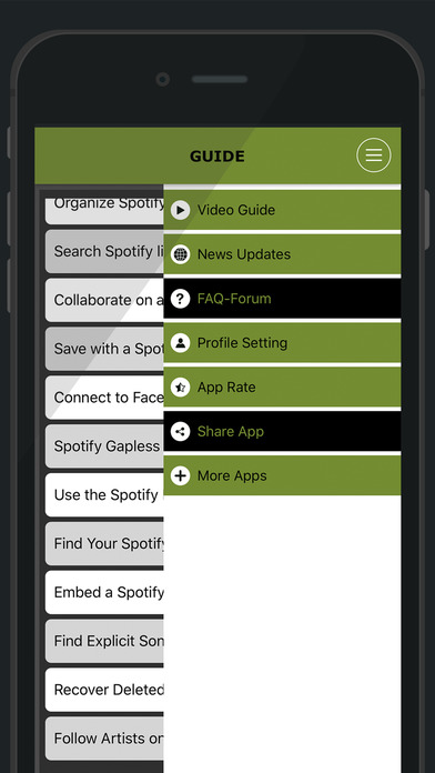 Guide for Spotify screenshot 3