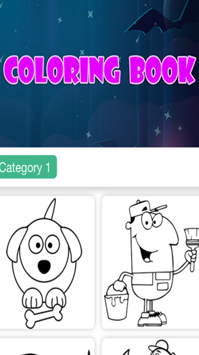 Coloring Book for Kids 40 picture screenshot 2