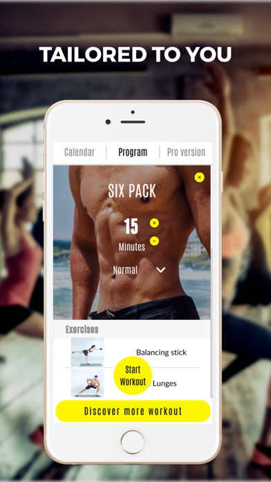 Abs 101 Fitness - Daily personal workout trainer screenshot 4
