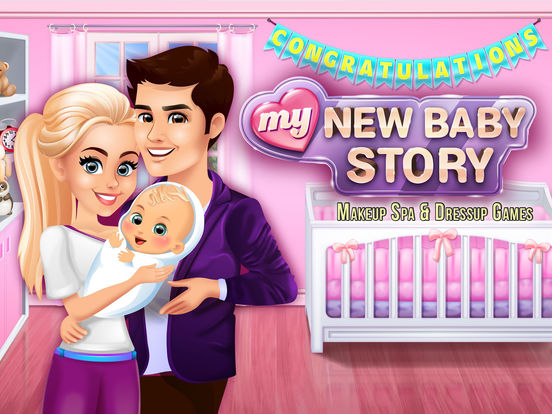 My New Baby Story - Makeup Spa & Dressup Games My New Baby Story - Makeup Spa & Dressup Games