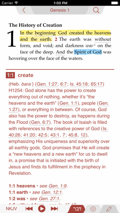 NKJV Word Study Bible screenshot 4