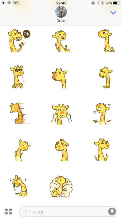 Giraffemojis screenshot 2
