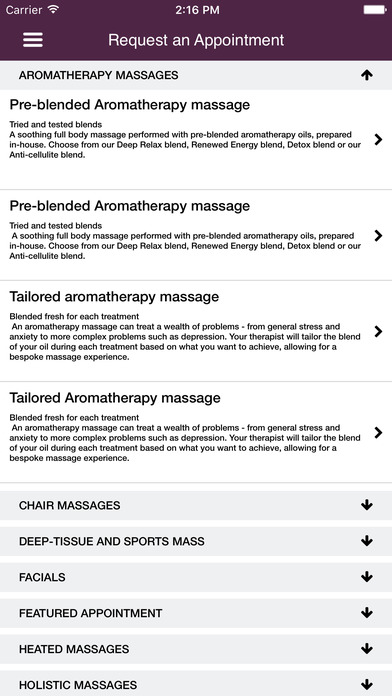 Massage in Reading - LMP screenshot 3