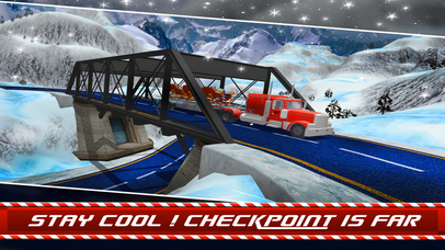 Transporter Truck - Christmas Games screenshot 3