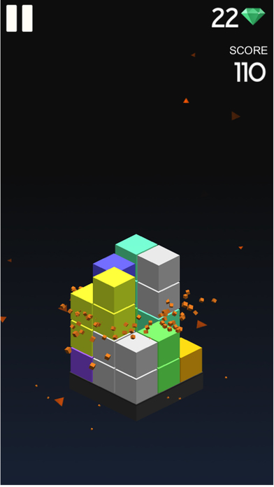 Kubik Blitz - Swipe Brick Breaker Puzzles screenshot 2