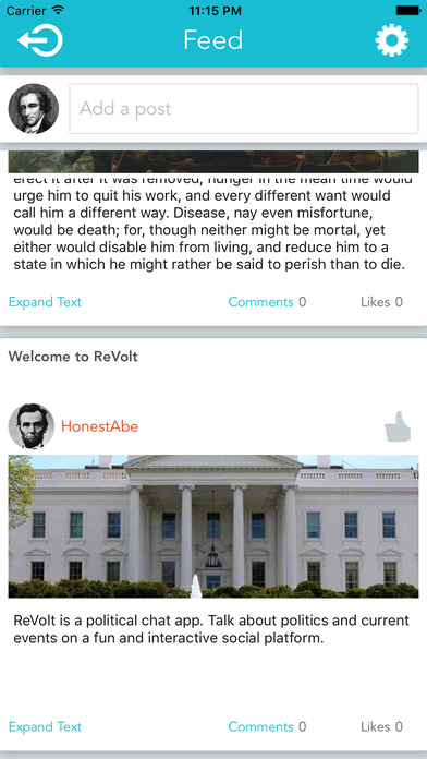 ReVolt Political Chat screenshot 4