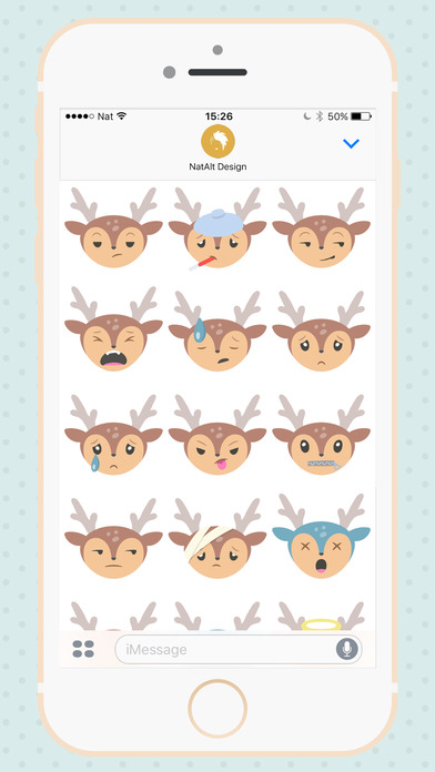 Deer Emojis screenshot 4