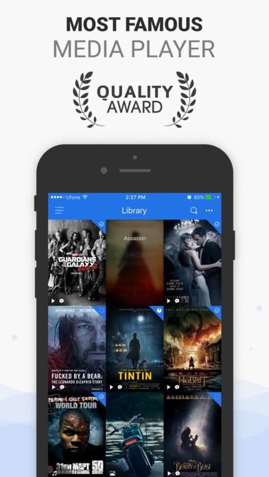 Screenshots of PlayerXtreme Media Player - The best player of movies, videos, music & streaming for iPhone