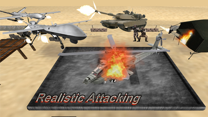 Real Drone War Air Dash Strike Free screenshot 3