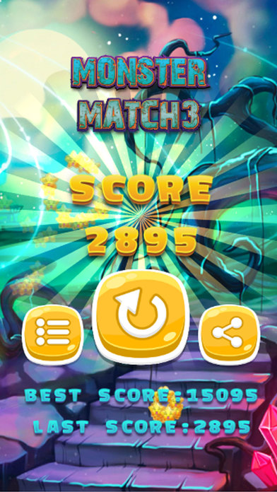 Monster Puzzle Match 3 Game screenshot 3